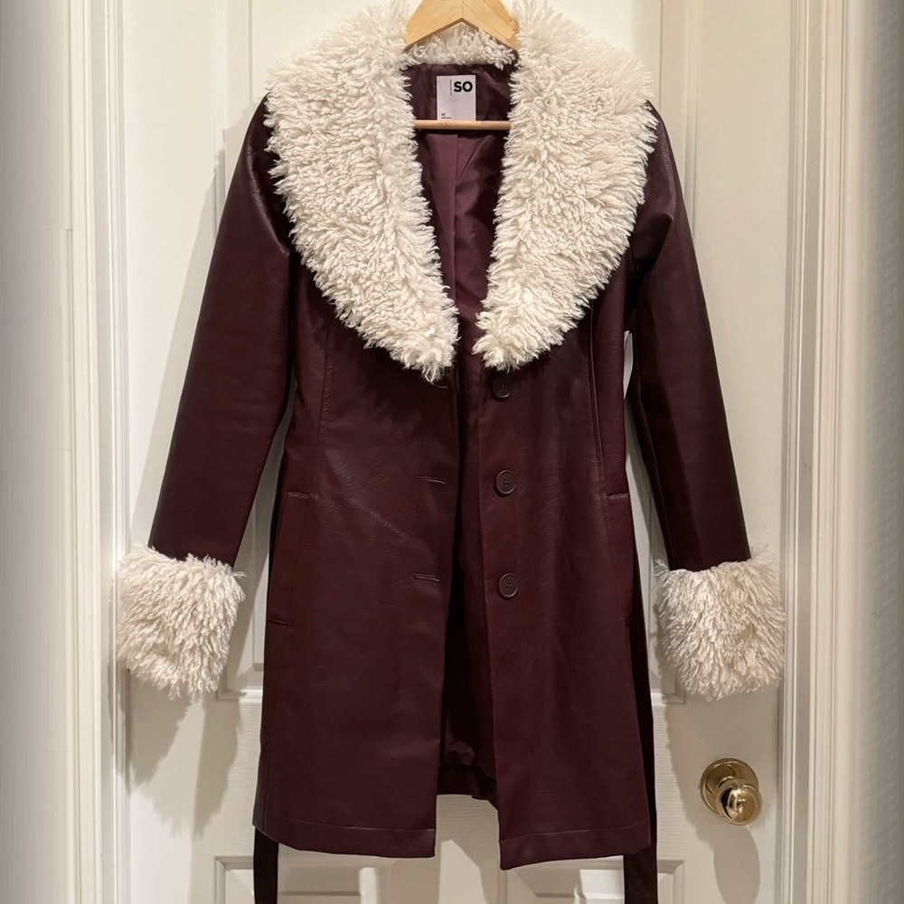 Penny Lane Coat Vegan Leather